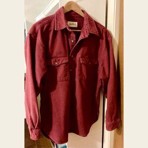 EDDIE BAUER VINTAGE CHAMOIS FLANNEL SHIRT Large. $25